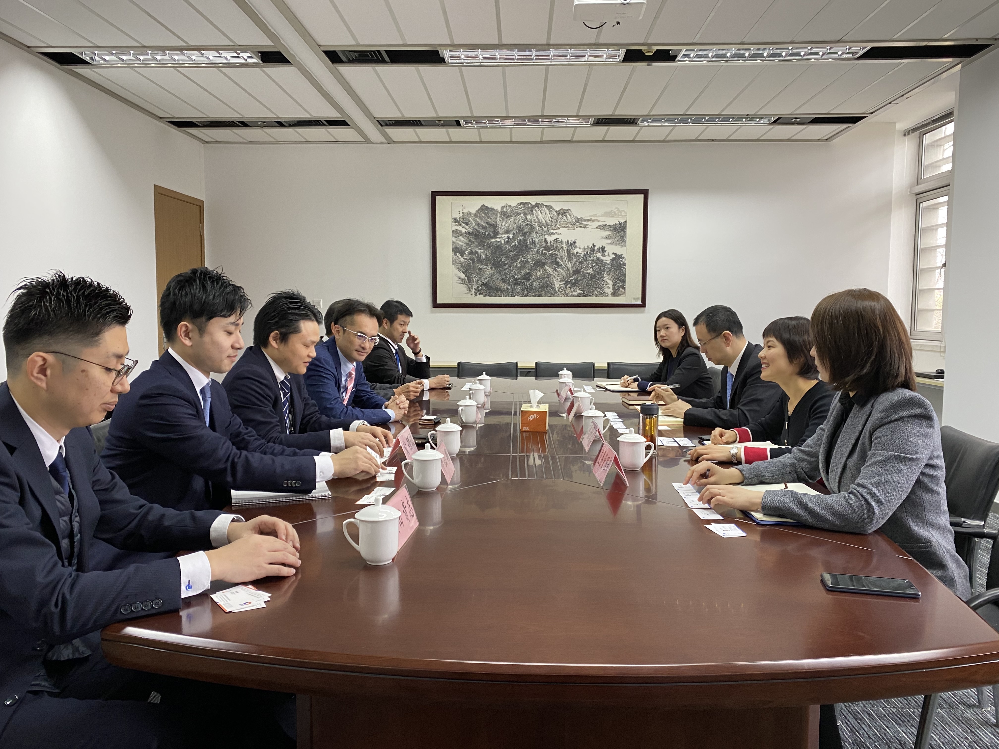 日本名南株式會(huì)社來訪，推動(dòng)中日金融合作_上海股權(quán)托管交易中心